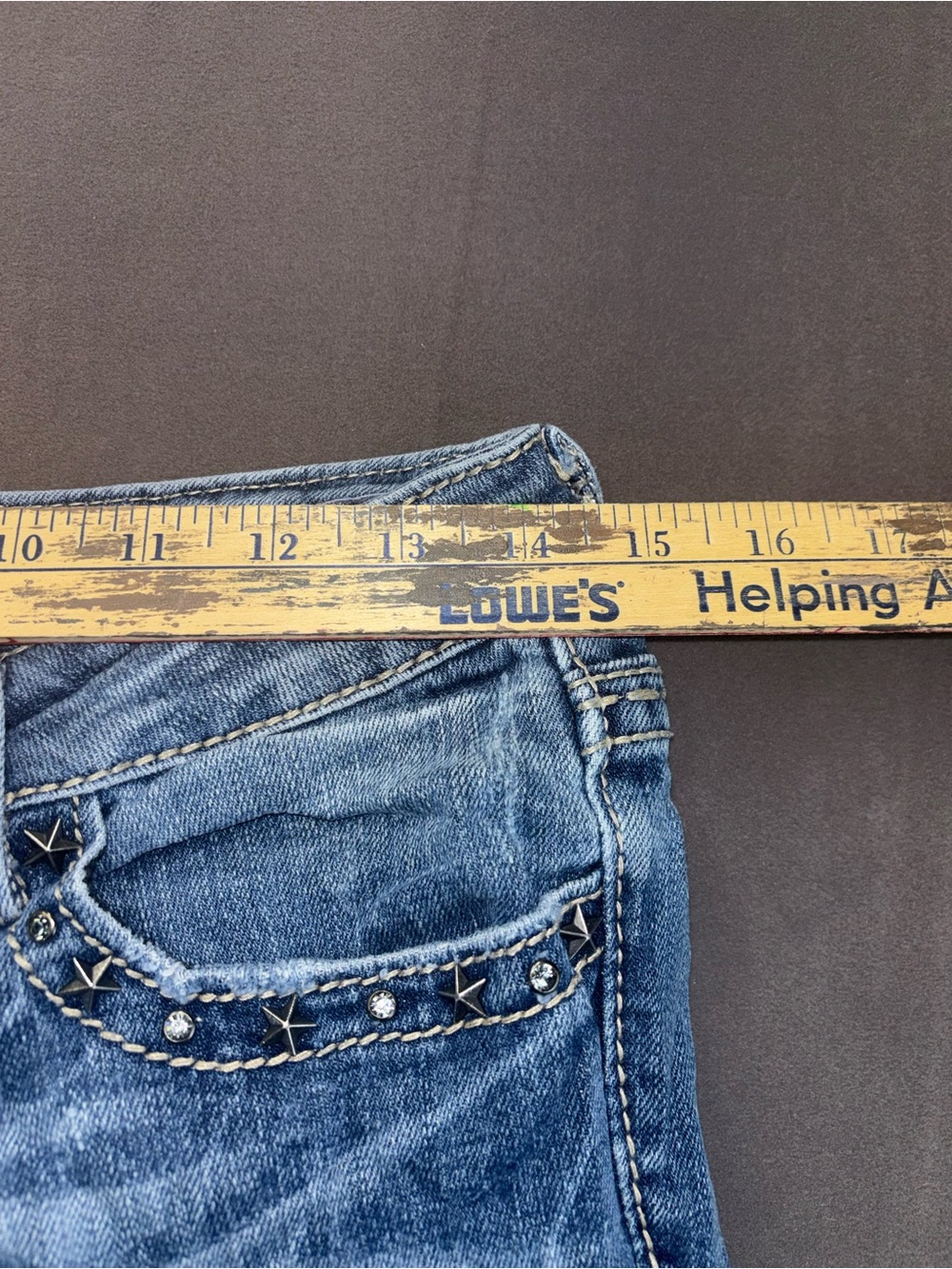 Miss Me JW606082 Boot Cut Low Rise Jeans - Picture 12 of 15